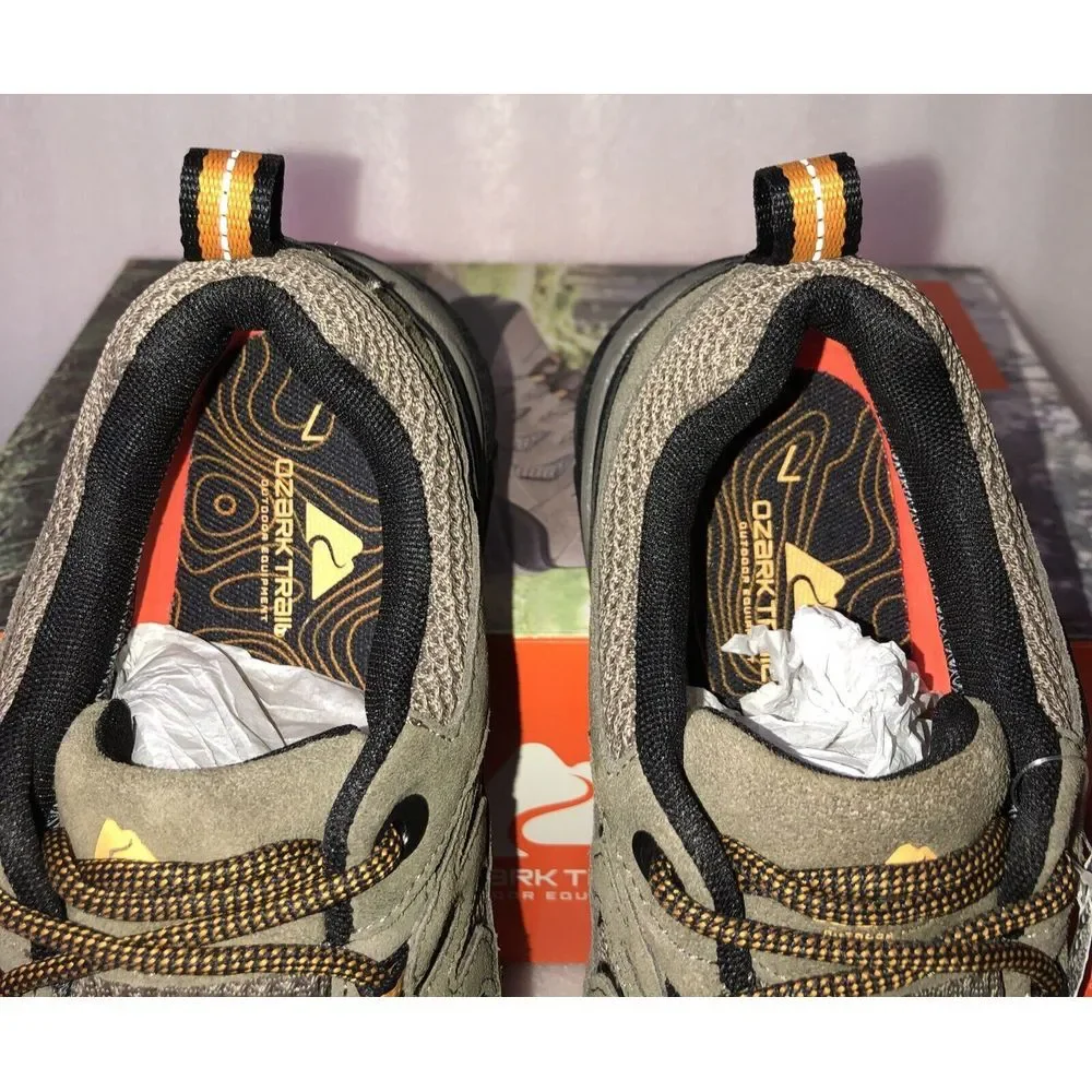 Ozark Trail Taupe Waterproof Lightweight Hiking Shoes Men's‎ Size 7 NEW IN BOX